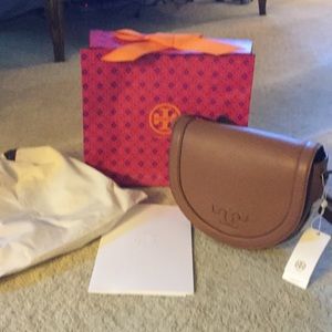 Tory Burch Serif T cross-body Saddlebag